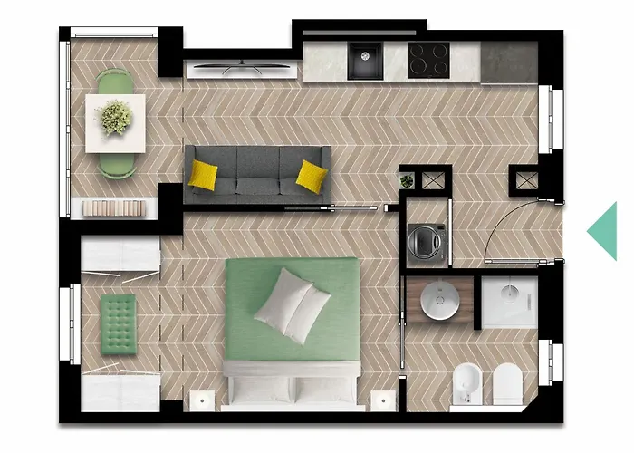 Portaverde Miniloft - Affitti Brevi Italia מילאנו