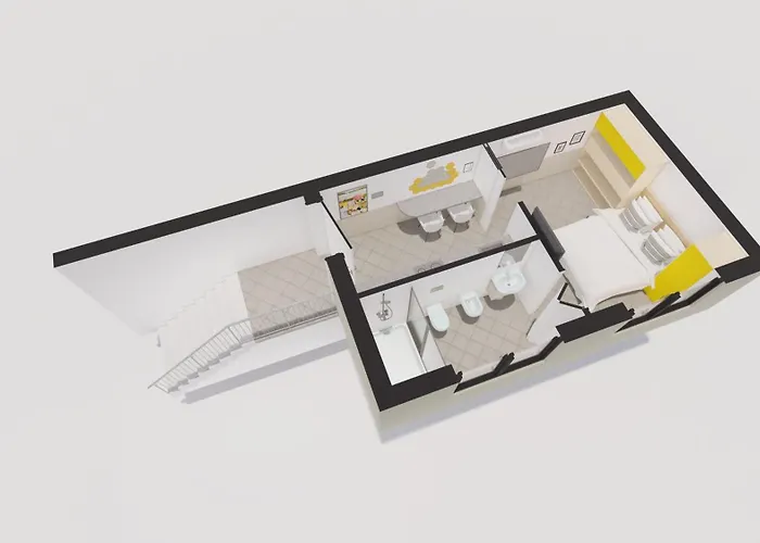 아파트 5 Min To Metro - Independent - Quiet - Privacy *