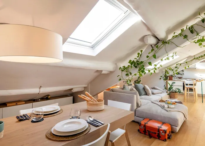 Apartmán Bright Penthouse Attic In The Heart Of Milán
