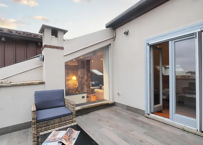 Contempora - Two-level With 2 Terraces In Brera * Milánó