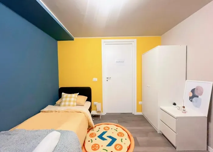 B&B Pizza Room Twin Room Near Navigli Milan Rum i privatbostad *