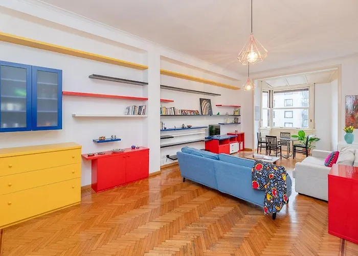 公寓 Mondrian Style House 米兰