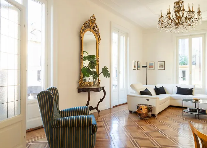 Apartmán Navigli Harmony Flat, Beautiful & Bright Apartment, 3 Bdr