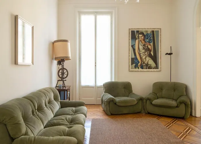 Navigli Harmony Flat, Beautiful & Bright Apartment, 3 Bdr Mediolan