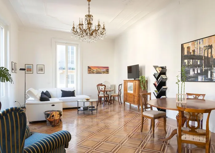 Apartmán Navigli Harmony Flat, Beautiful & Bright Apartment, 3 Bdr