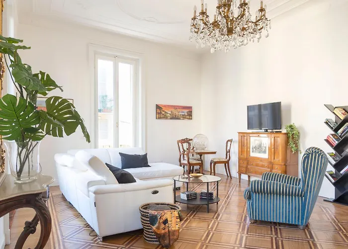 Apartmán Navigli Harmony Flat, Beautiful & Bright Apartment, 3 Bdr *