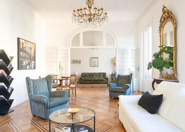 Apartmán Navigli Harmony Flat, Beautiful & Bright Apartment, 3 Bdr Milán