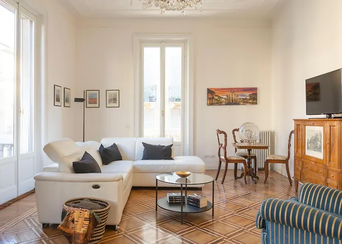 Apartmán Navigli Harmony Flat, Beautiful & Bright Apartment, 3 Bdr *