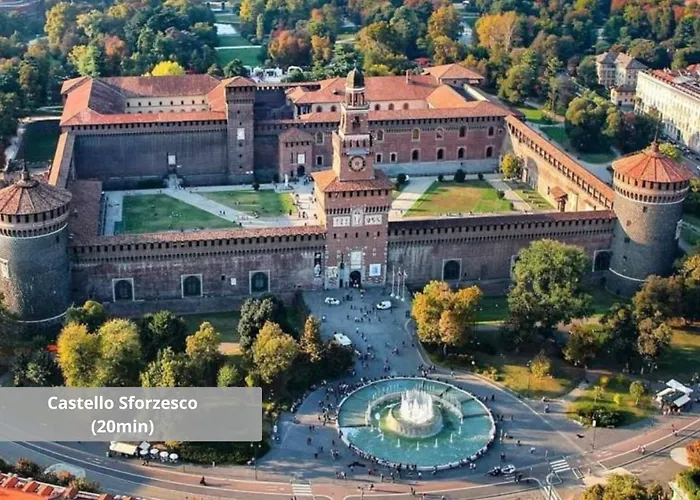 M1 De Angeli - Terrazzino, Ac, Wifi * Milán