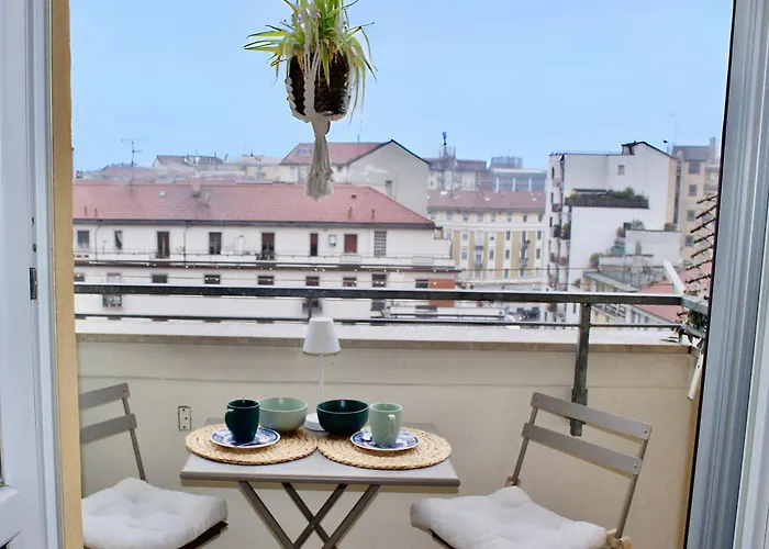 M1 De Angeli - Terrazzino, Ac, Wifi * ميلان