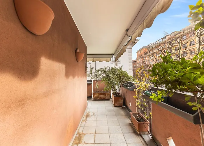 Appartement Station House - Terrazza Con Vista Milaan