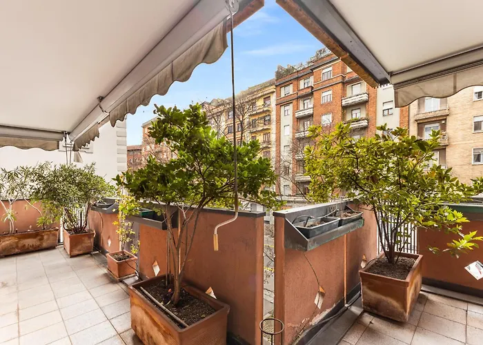 Station House - Terrazza Con Vista Appartement Milaan