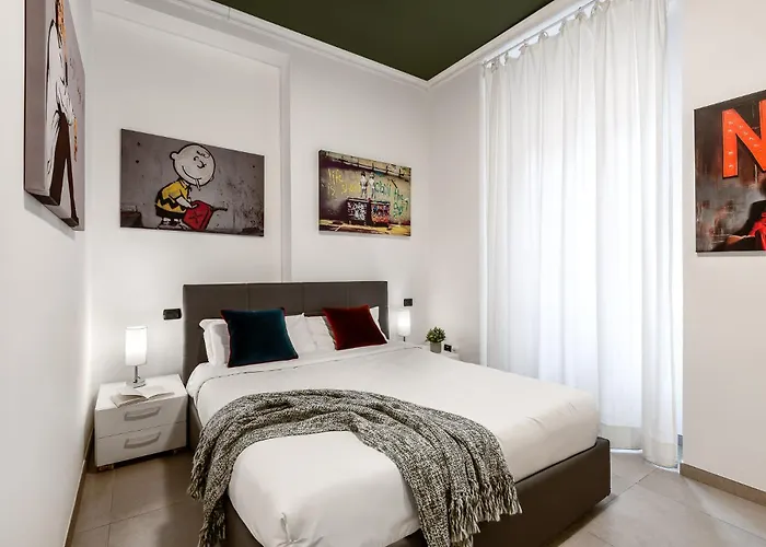 Apartmán Stayeasy Pop Art Moscova - Brera & Downtown Walking *