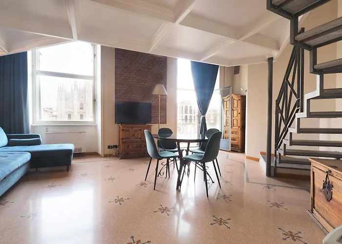 Duomo Cathedral View - Luxury Apartament Mediolan