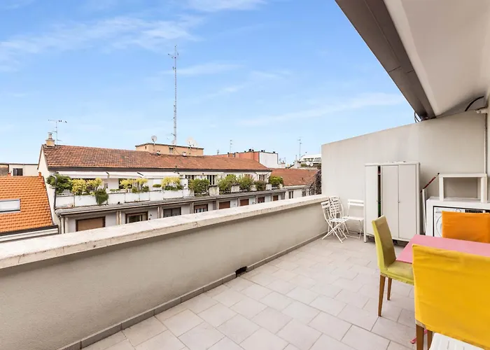 Terrazze - Porta Romana Con Vista Милан