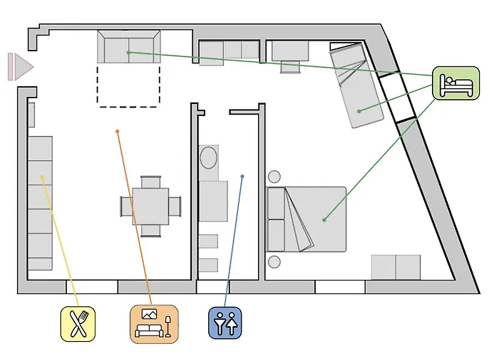 Stayeasy Fondazione Prada 3p - Center In 15 Mins דירה