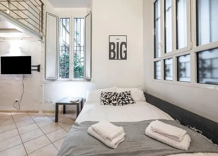 Verdi's Nest - Loft With Wifi And Ac ميلان