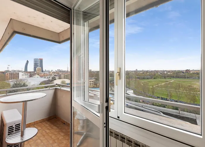 Lägenhet Allianz House - Panoramic San Siro Cozy House *