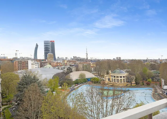 Lägenhet Allianz House - Panoramic San Siro Cozy House *