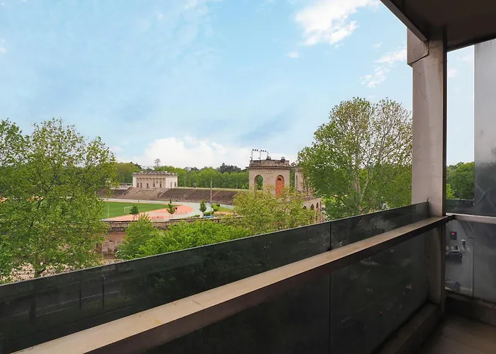 Splendida Vista Sul Parco - 2 E 2 Bagni Apartman Milánó