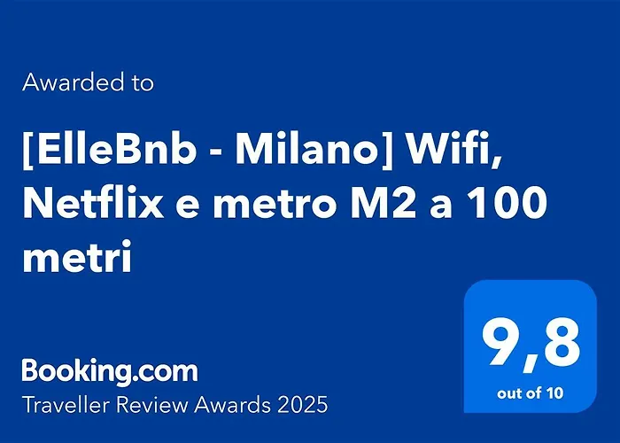 Ellebnb - Wifi, Netflix E Metro M2 A 100 Metri Apartment
