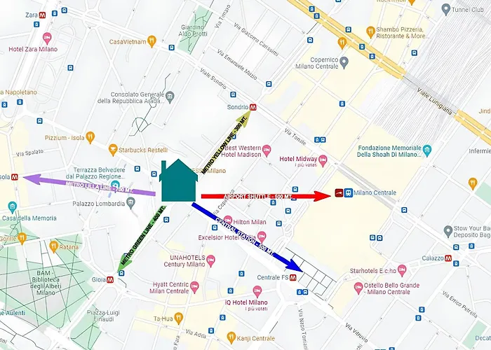 The Wine Cave, Spacious 2Bdr 100Sqm Apartment, Steps From Milano Centrale, Ideal For Large Families And Groups - Strong Wifi