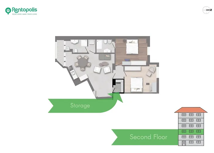 Appartamento Spacious 2bdr With Balcony Arco-sempione Area, By Rentopolis