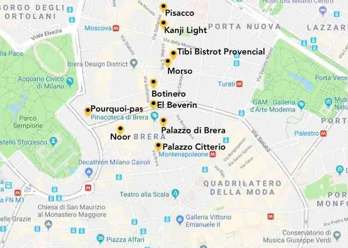 Brera Center Milano-the Art Of Living-metro Apartmán *