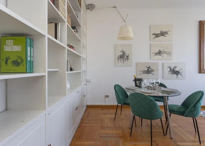 아파트 Skyline View Biancamano 1 Bdr With Balcony By Rentopolis