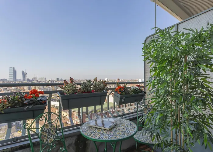 Skyline View Biancamano 1 Bdr With Balcony By Rentopolis *