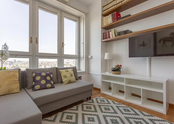 Skyline View Biancamano 1 Bdr With Balcony By Rentopolis