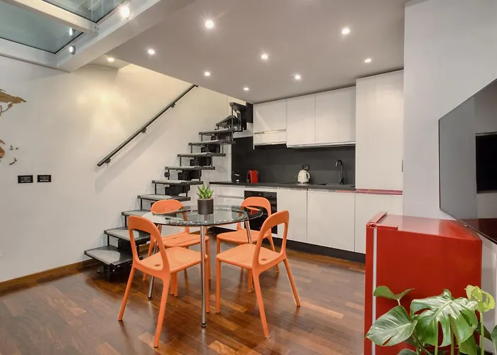 Just Urban - Stylish Loft In - Duomo 4 Min M1 Apartmán Milán