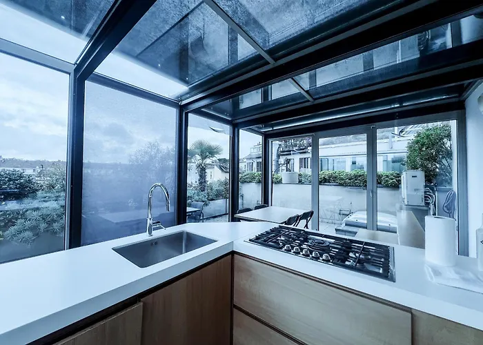 Lejlighed Garden Penthouse - Large & Trendy Flat,