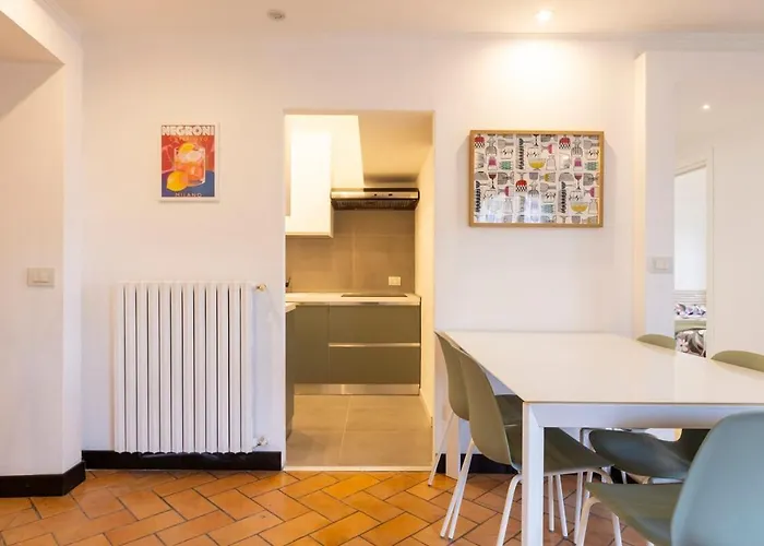 アパート 15th-century Apt, City-mxp Train ミラノ