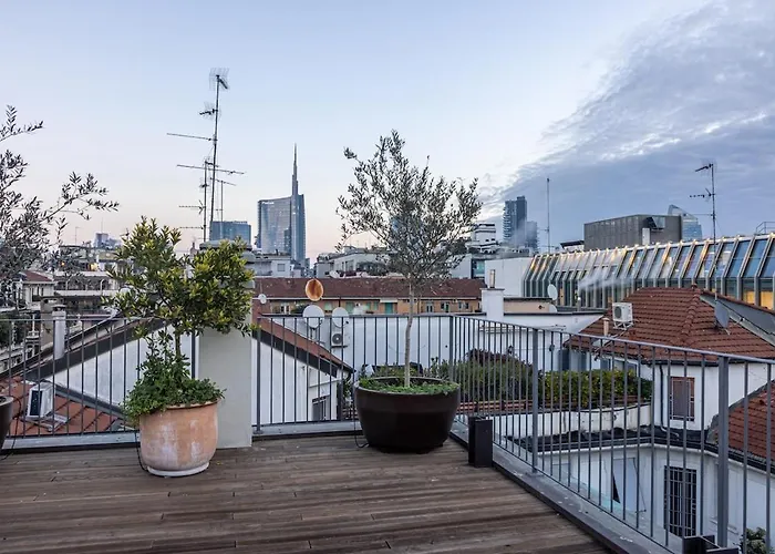 Appartamento Moscova Elegance And Modern Design With Rooftop Milano