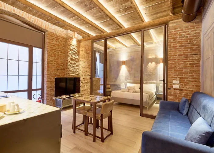 Emme Loft I Blue Moon - Elegant Luxury Loft Lägenhet Milano