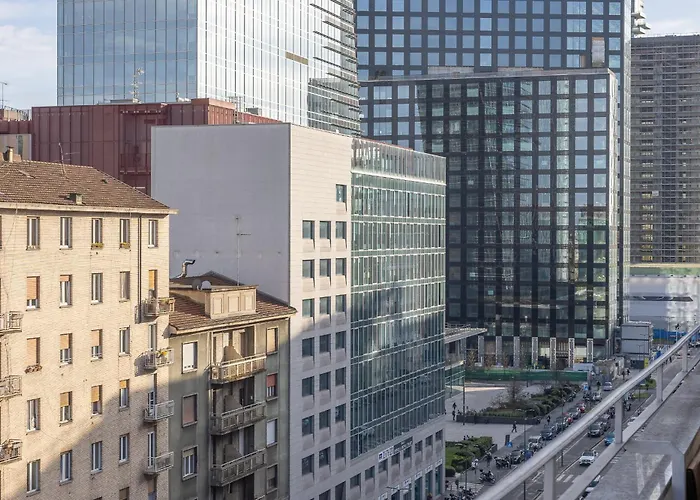 La Vista Sulla Citta - 8vo Piano Attico Mozzafiato Apartament Mediolan