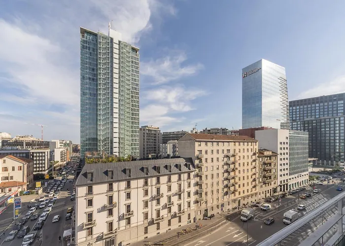 Apartament La Vista Sulla Citta - 8vo Piano Attico Mozzafiato Mediolan