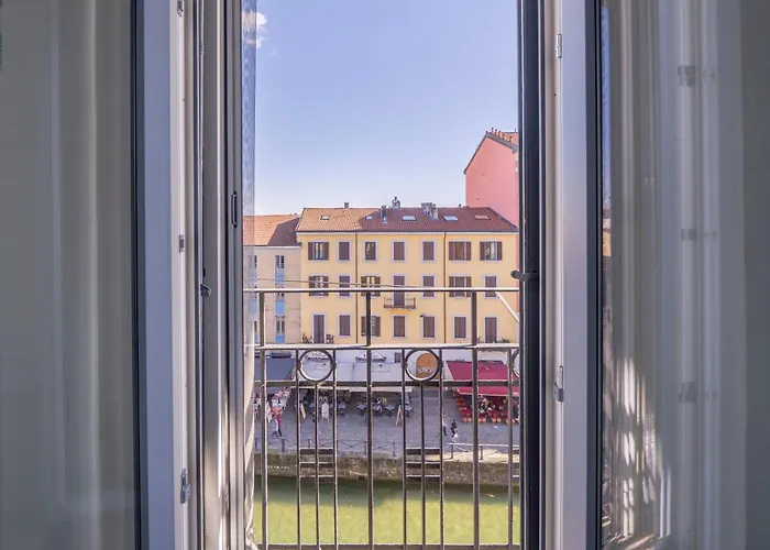 View Of The Navigli - In The Heart Of - Wifi דירה מילאנו