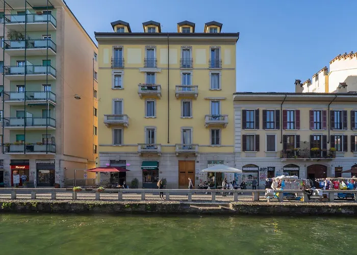 View Of The Navigli - In The Heart Of - Wifi דירה *