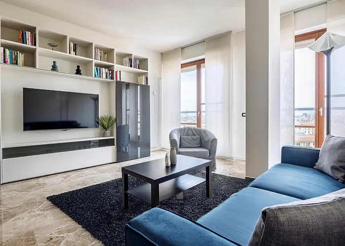 Ampio Trilocale Panoramico Ad Arco Della Pace