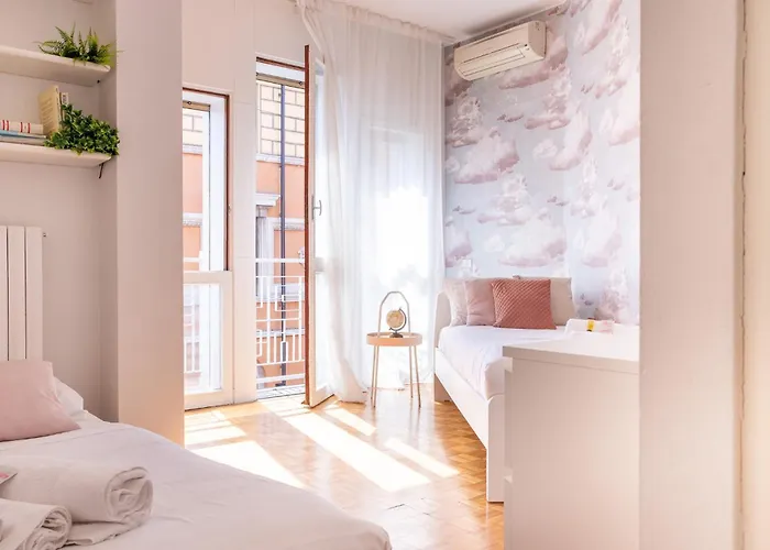 Ampio Ed Elegante - 2 E 2 Bagni Apartament *