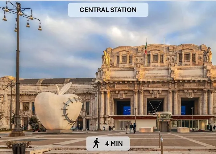 Apartmán Stile Ed Eleganza Fra Stazione E Posta Venezia Milán