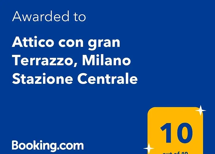 Penthouse In The Sky With 30 Sqm Terrace Station Mediolan