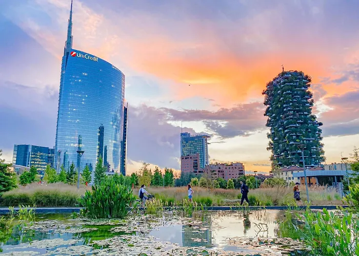Lägenhet Castillia 22 - Terrazza Sul Bosco Verticale Milano
