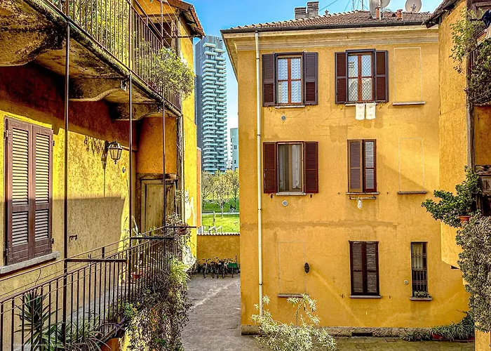 Castillia 22 - Terrazza Sul Bosco Verticale Lägenhet Milano