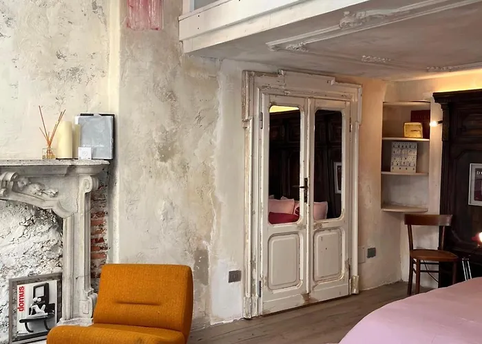 아파트 Charming And Design Attic Loft In Coolest Area Navigli Ticinese 밀라노