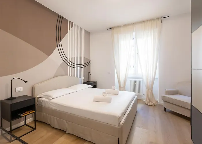 Cozy And Modern Two Bedrooms Parco Sempione - Mirable Pm Apartmán