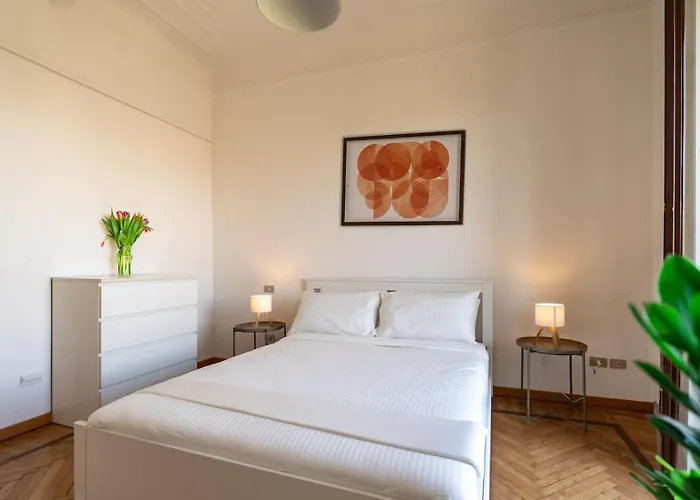 Duomo-linate Airport - Two Bedrooms & Terrace View Apartmán Milán