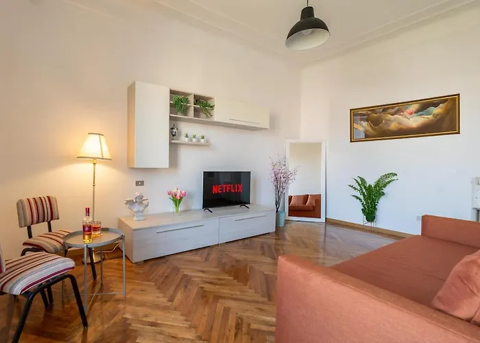 Duomo-linate Airport - Two Bedrooms & Terrace View Apartmán